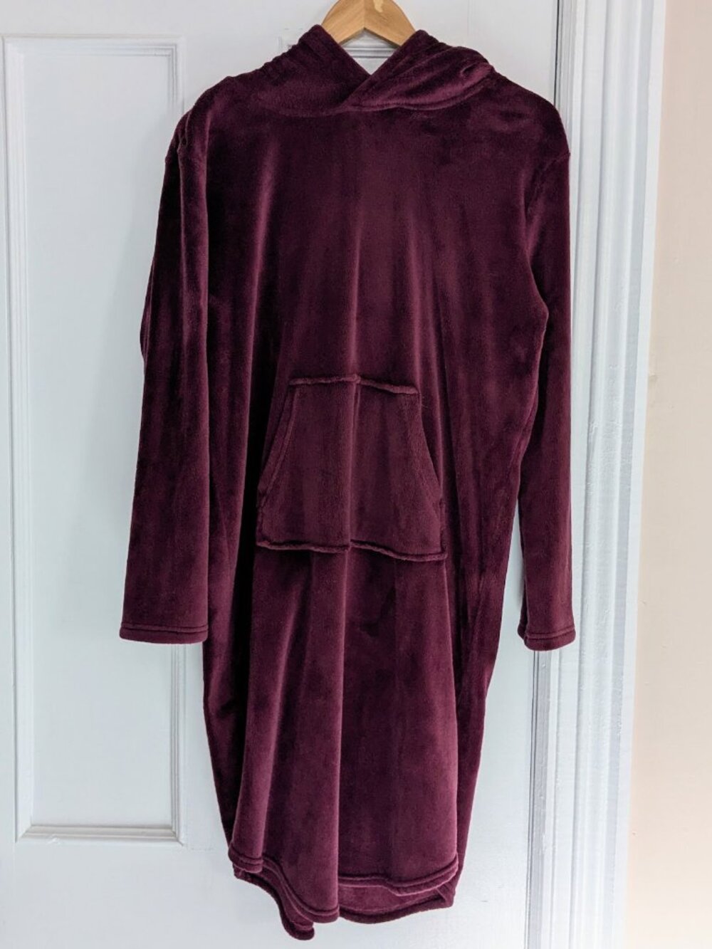 32° Heat Womens S/M Loungewear Velour Hooded Poncho